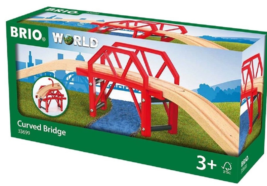 Cars, Trains & Vehicles BRIO | Brio - Curved Bridge