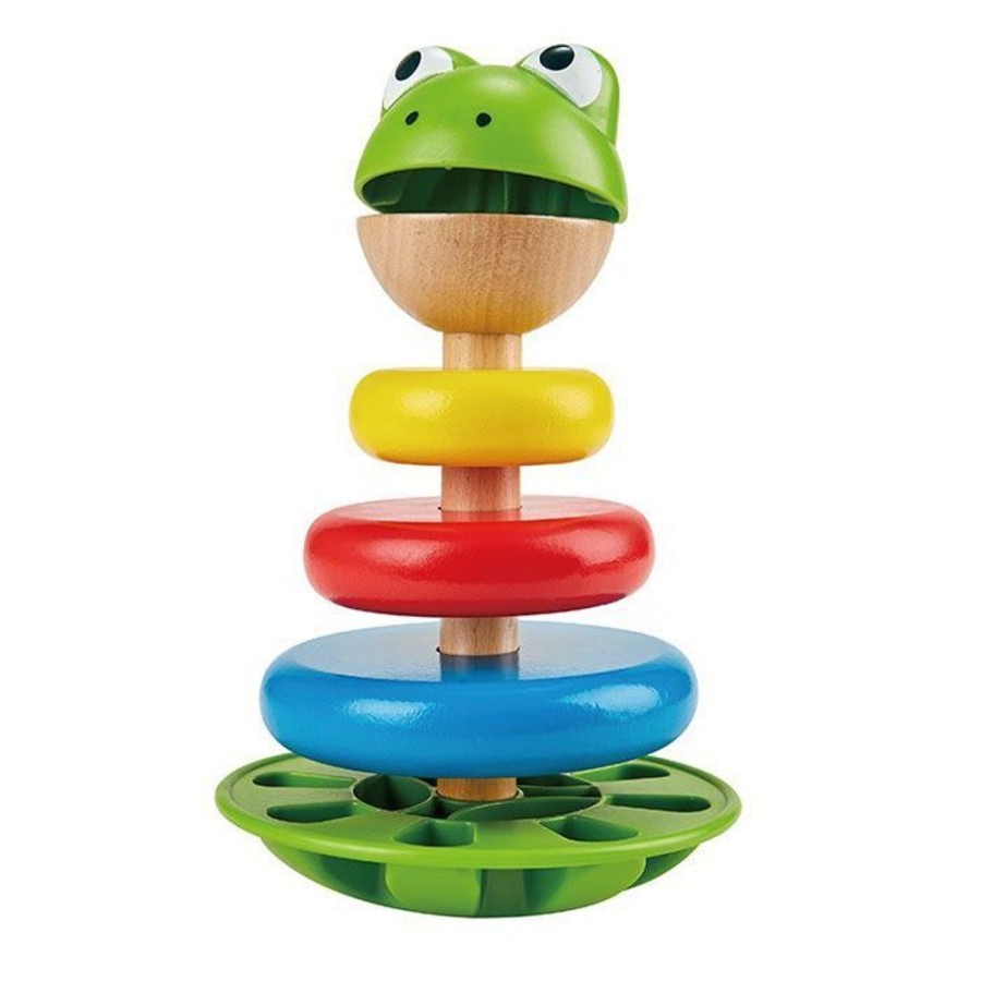 Baby, Toddler & Preschool Toys Hape | Hape - Mr Frog Stacking Rings