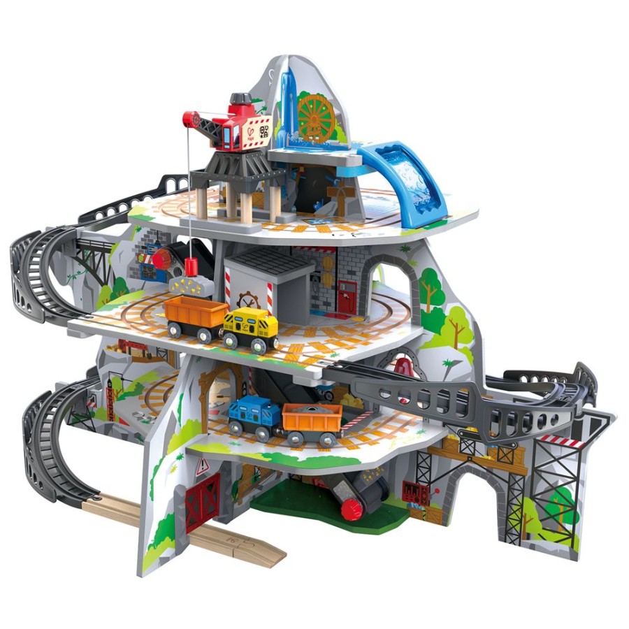 Cars, Trains & Vehicles Hape | Hape - Mighty Mountain Mine Train Set