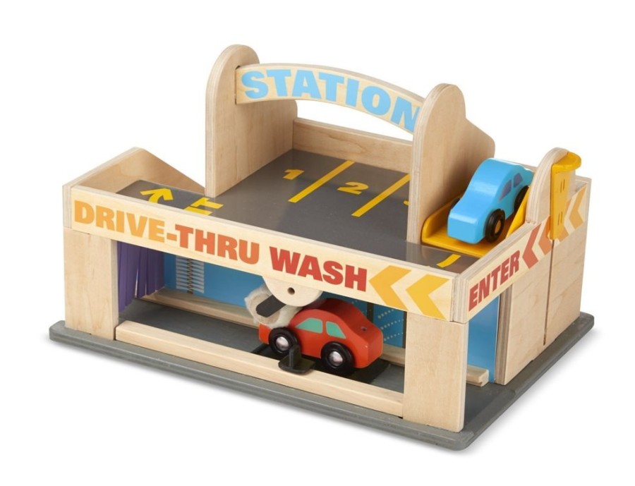 Cars, Trains & Vehicles Melissa & Doug | Melissa & Doug - Service Station Parking Garage