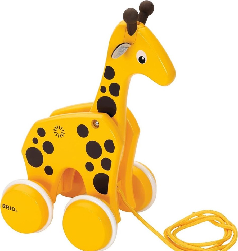 Baby, Toddler & Preschool Toys BRIO | Brio - Pull Along Giraffe