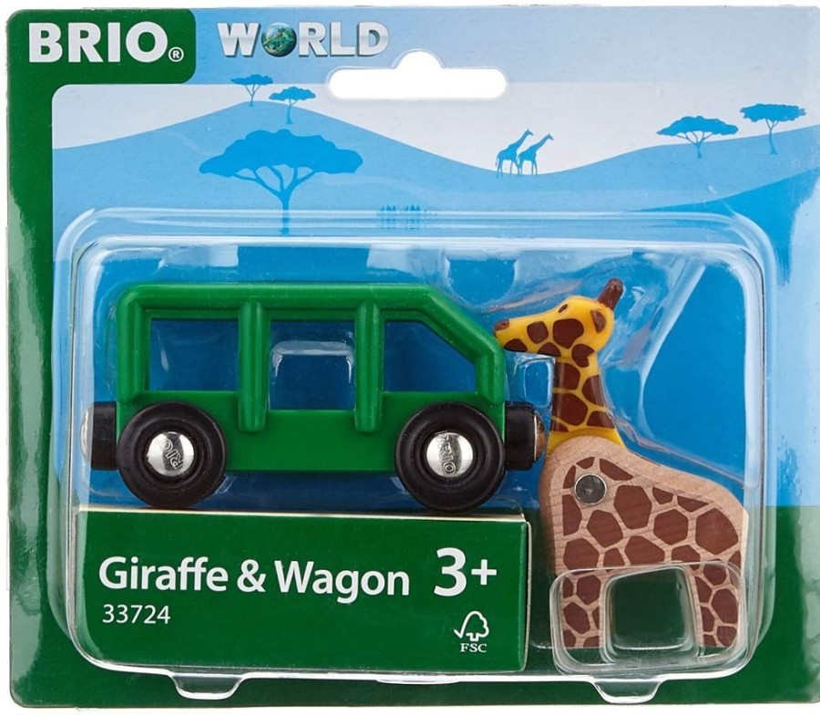 New Products BRIO | Brio - Giraffe And Wagon