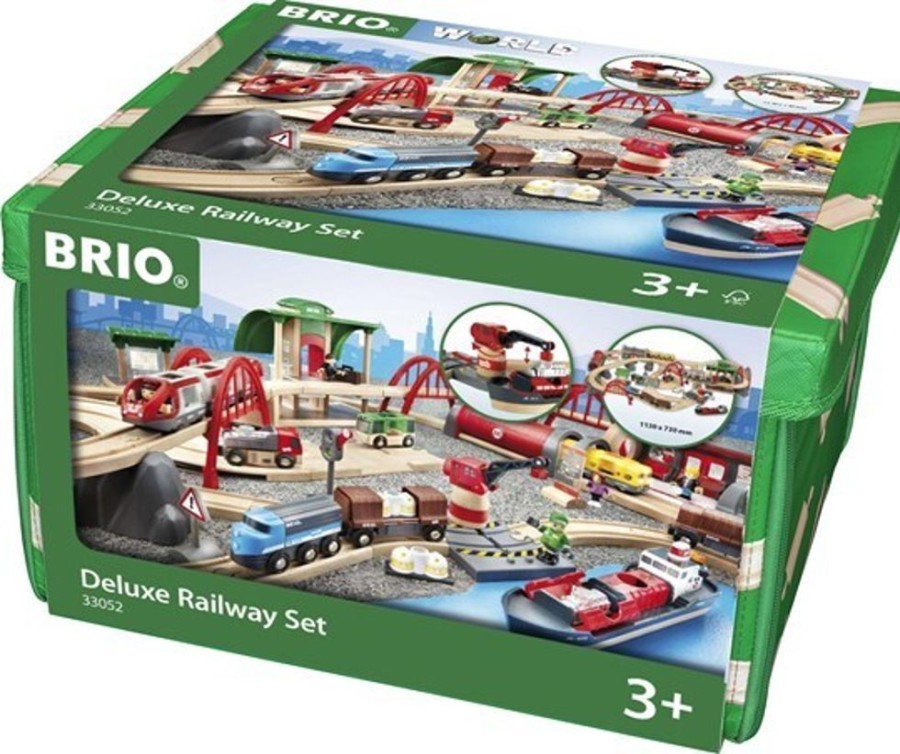 Cars, Trains & Vehicles BRIO | Brio - Deluxe Railway Set (87 Pieces)