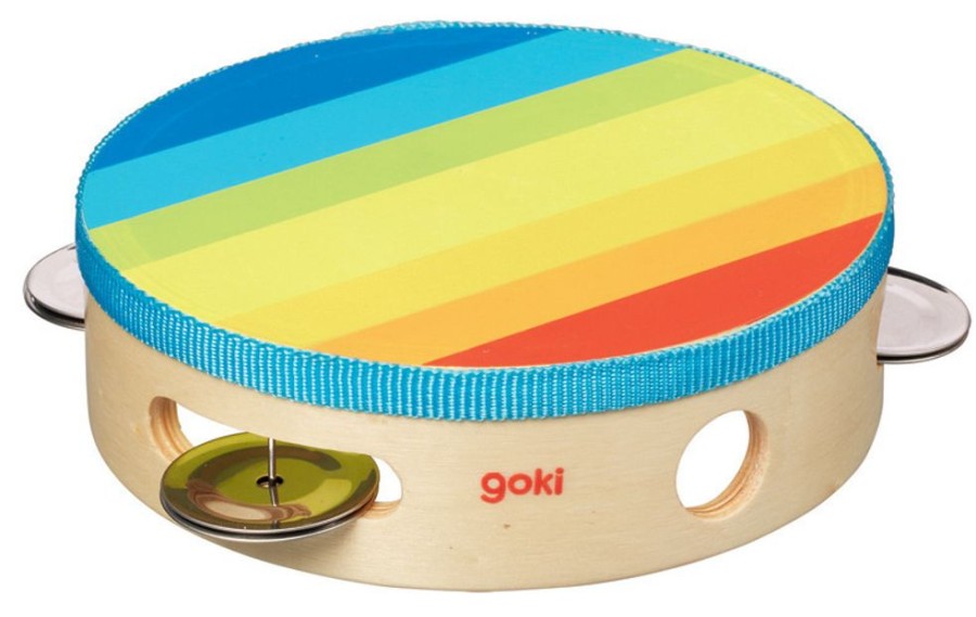 Musical Toys GOKI | Goki - Rainbow Tambourine