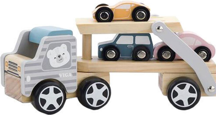 Cars, Trains & Vehicles Viga Toys | Viga Toys - Car Carrier