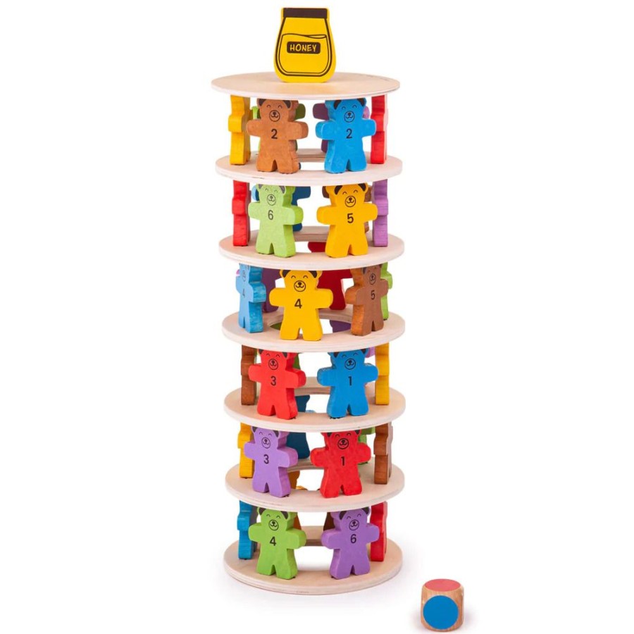 Games Bigjigs Toys | Bigjigs - Tumbling Teddies