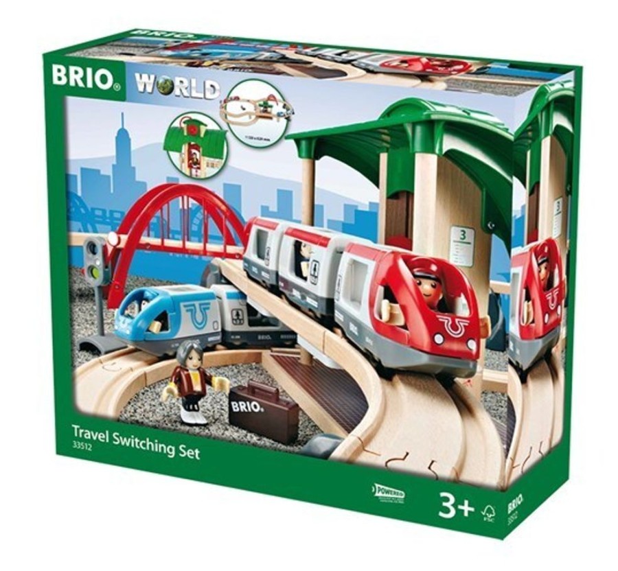 Cars, Trains & Vehicles BRIO | Brio - Travel Switching Set (42 Pieces)