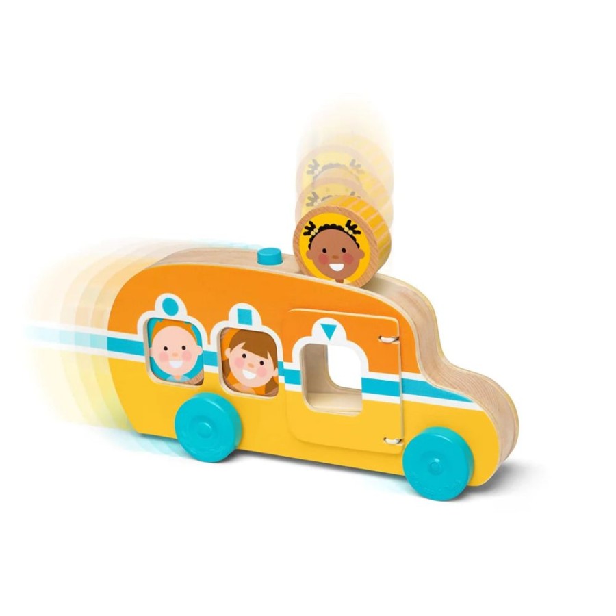 Baby, Toddler & Preschool Toys Melissa & Doug | Melissa & Doug - Go Tots Roll & Ride Bus