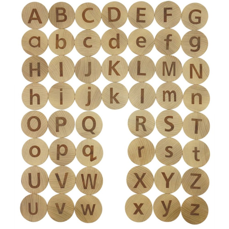 New Products The Freckled Frog | Freckled Frog - Tactile Alphabet Wooden Matching Pairs