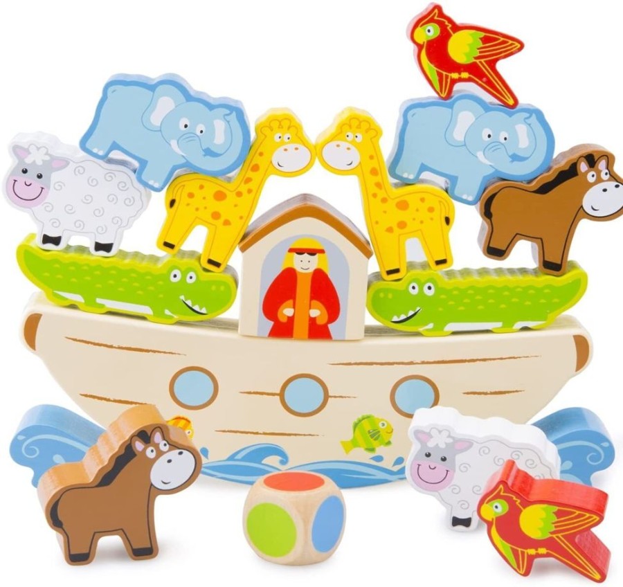 New Products New Classic Toys | New Classic Toys - Noah'S Ark Balance Game