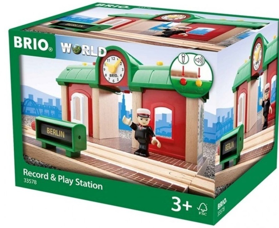 Cars, Trains & Vehicles BRIO | Brio - Record And Play Station