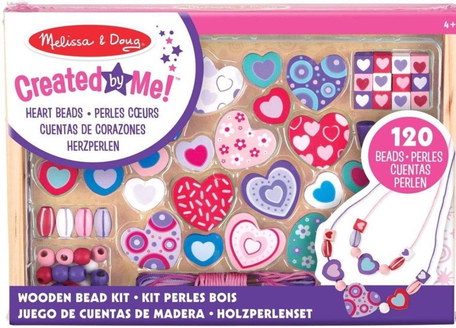 Art & Craft Melissa & Doug | Melissa & Doug - Hearts Bead Set