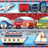 Puzzles Melissa & Doug | Melissa & Doug - Vehicles Chunky Puzzle 9Pc