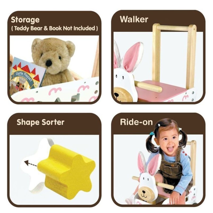 Ride-On Toys I'm Toy | I'M Toy - Walk And Ride Bunny Sorter