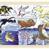 Puzzles GOKI | Goki - Arctic Animals Puzzle 24Pc