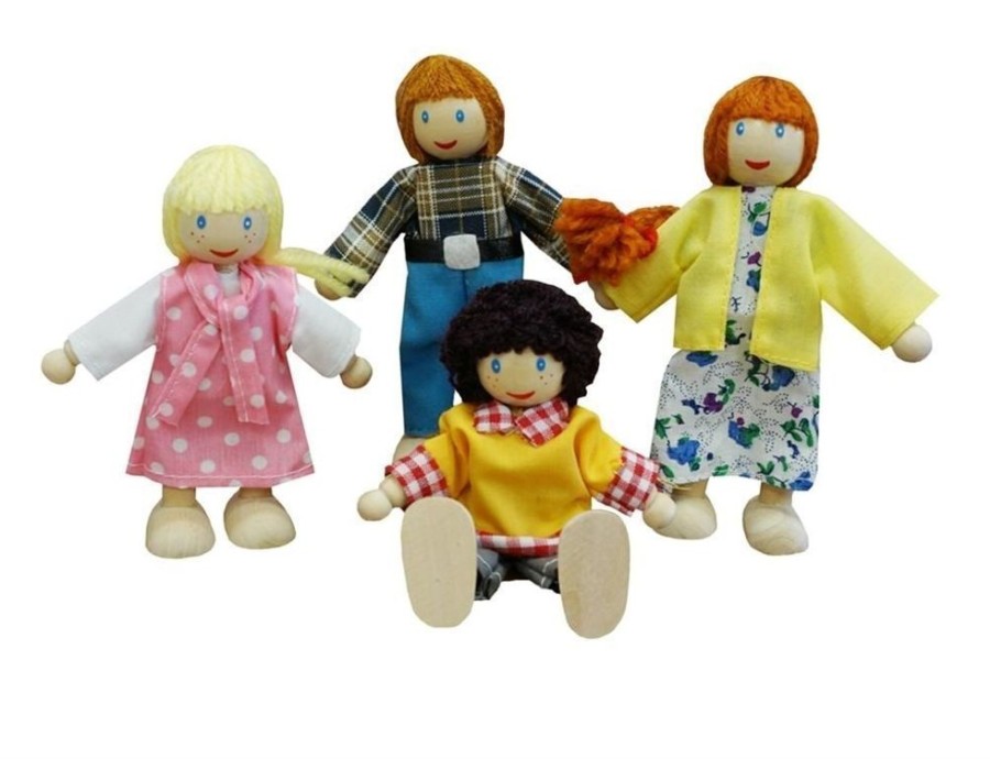 Dolls And Accessories Fun Factory | Fun Factory - Doll Family - White