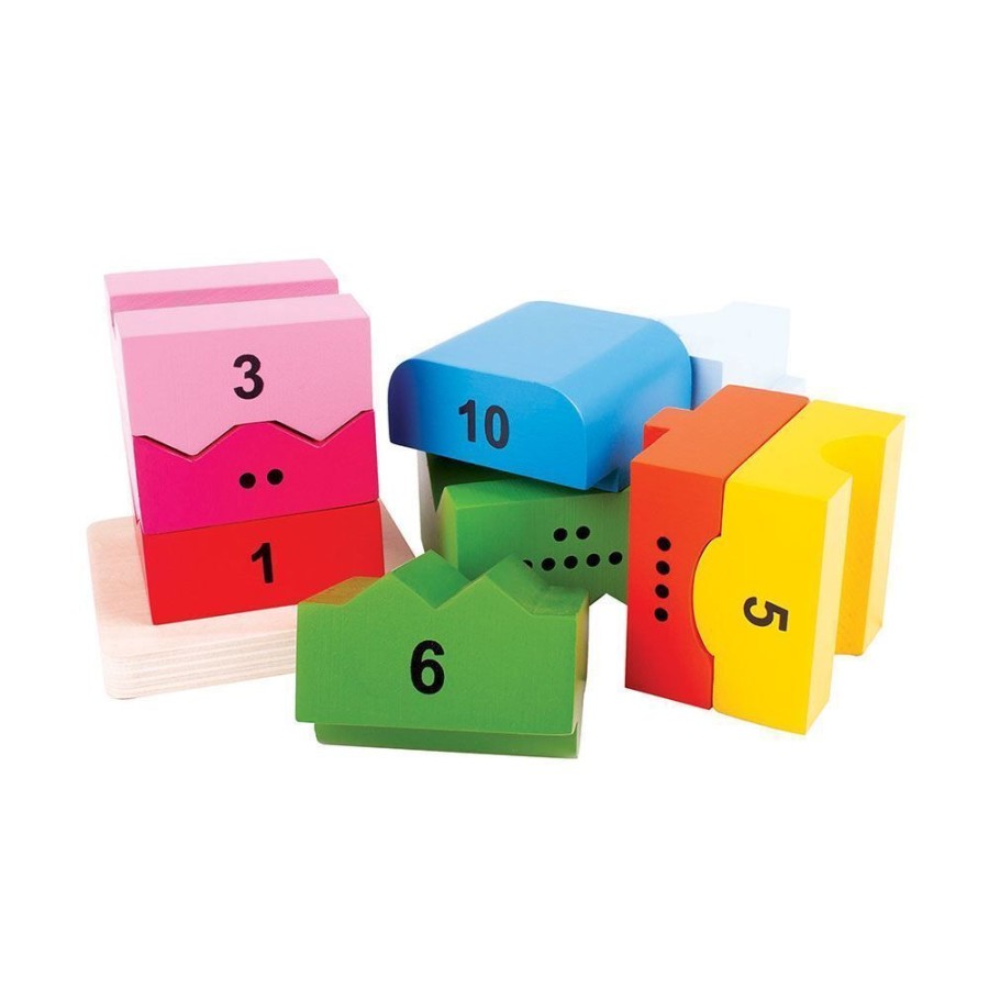 New Products Bigjigs Toys | Bigjigs - Number Tower