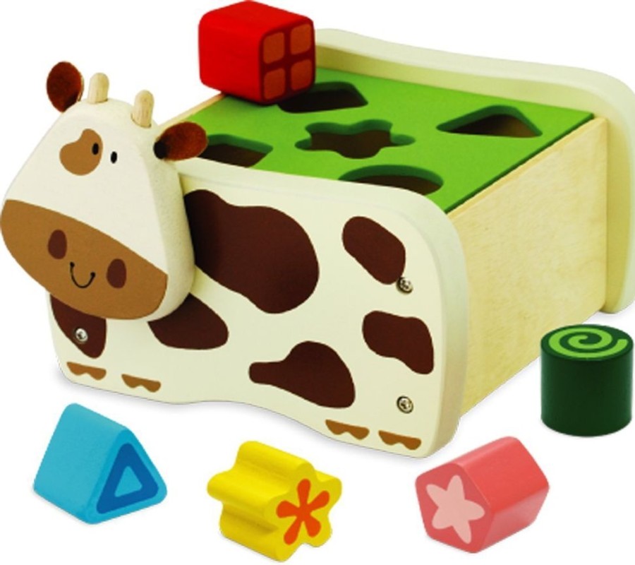 Baby, Toddler & Preschool Toys I'm Toy | I'M Toy - Cow Geo Sorter