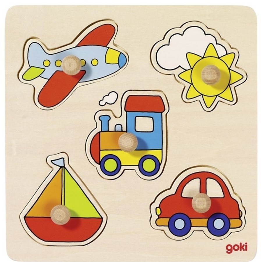 Puzzles GOKI | Goki - My Journey Lift-Out Puzzle 5Pc