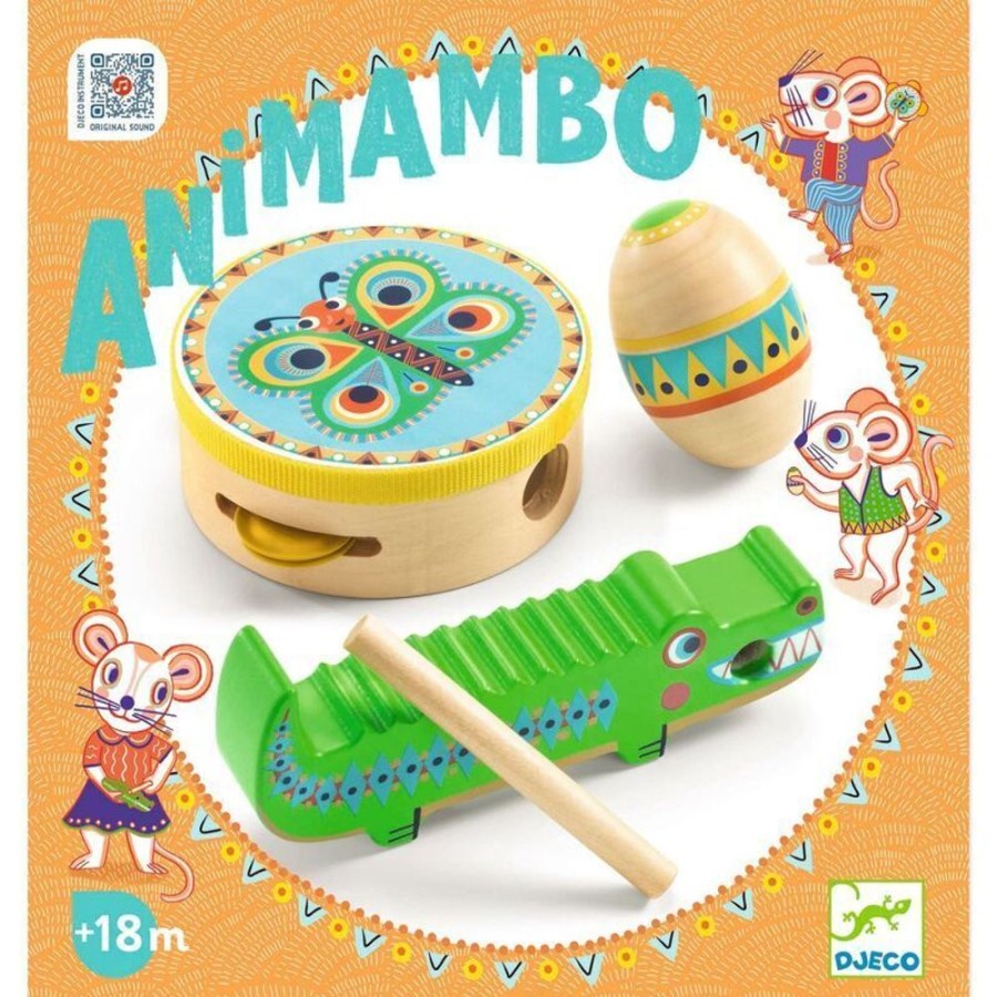 Musical Toys Djeco | Djeco - Animambo Percussion Set