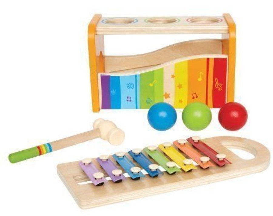 Musical Toys Hape | Hape - Early Melodies Pound And Tap Bench