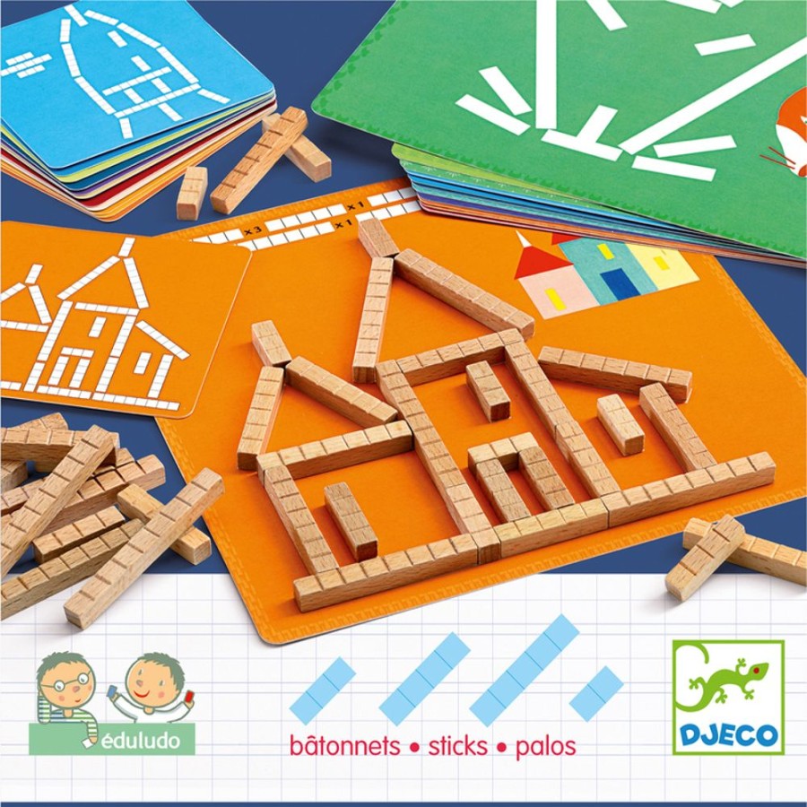 New Products Djeco | Djeco - Eduludo Sticks