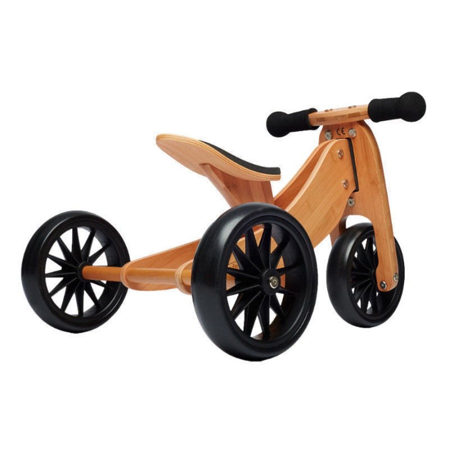 Ride-On Toys Kinderfeets | Kinderfeets - Tiny Tot Trike - Bamboo