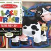 Baby, Toddler & Preschool Toys Melissa & Doug | Melissa & Doug - Lace & Trace Farm Animals