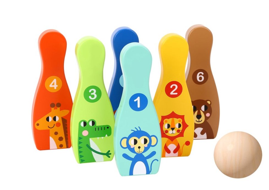 New Products Tooky Toy | Tooky Toy - Jungle Bowling Game