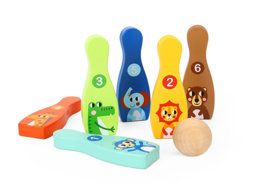 New Products Tooky Toy | Tooky Toy - Jungle Bowling Game