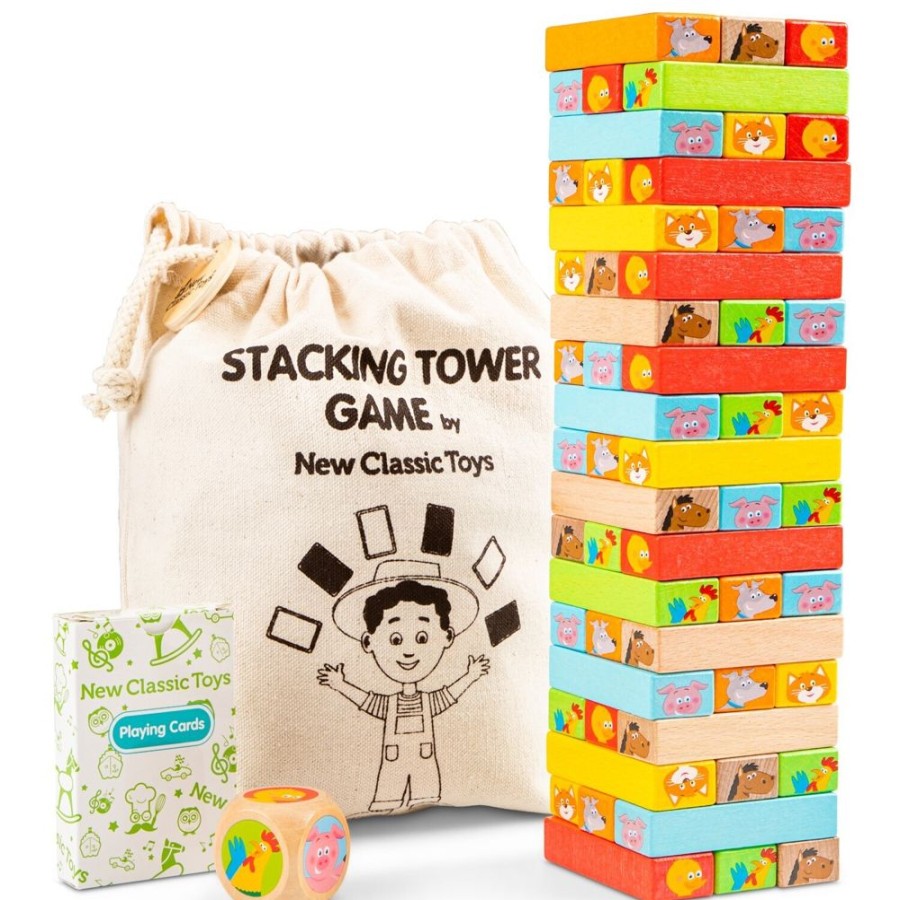 New Products New Classic Toys | New Classic Toys - Stacking Tower Game