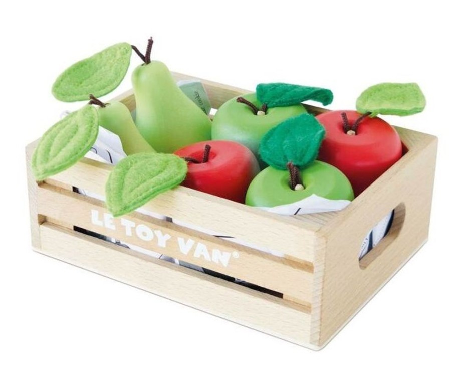 Imaginative Play Le Toy Van | Le Toy Van - Apples & Pears In A Crate