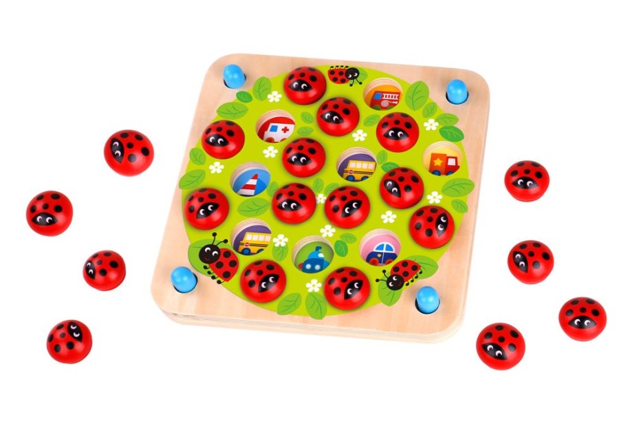 Games Tooky Toy | Tooky Toy - Ladybug Memory Game