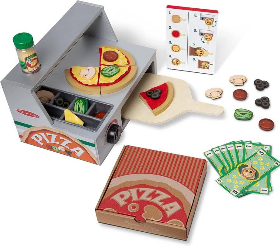 New Products Melissa & Doug | Melissa & Doug - Top & Bake Pizza Counter