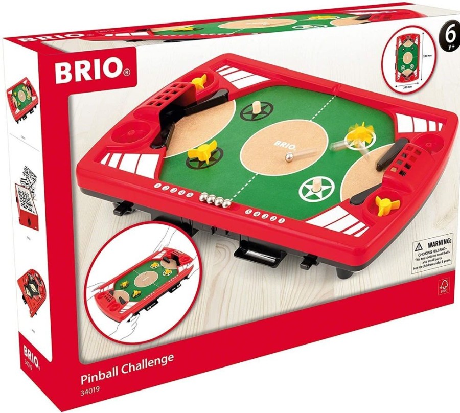 New Products BRIO | Brio - Pinball Challenge Game