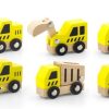 Cars, Trains & Vehicles Viga Toys | Viga Toys - Mini Construction Vehicles Set 6Pc