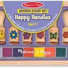 Art & Craft Melissa & Doug | Melissa & Doug - Happy Handles Stamp Set