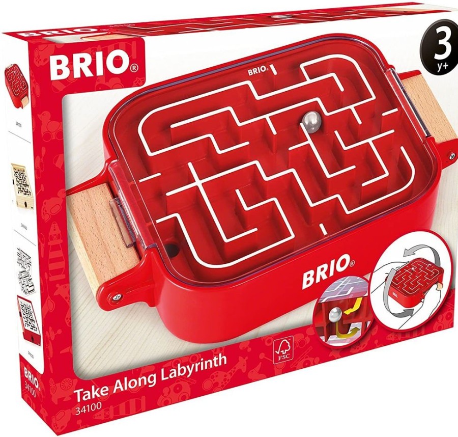 New Products BRIO | Brio - Take Along Labyrinth Game