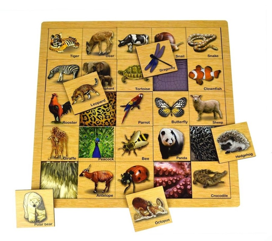 Puzzles Kaper Kidz | Kaper Kidz - Matching Puzzle Animal Skin