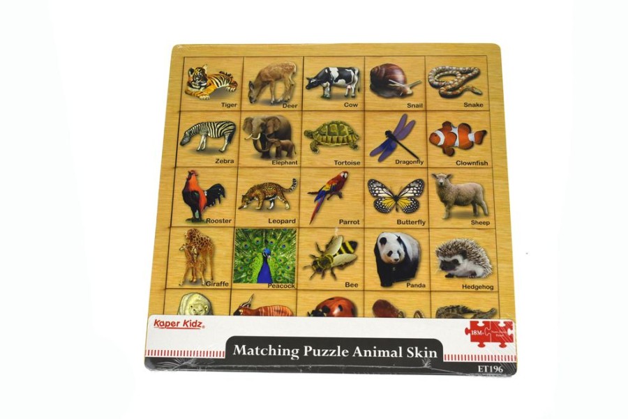 Puzzles Kaper Kidz | Kaper Kidz - Matching Puzzle Animal Skin