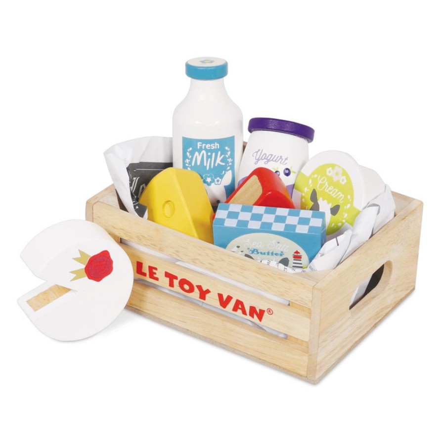 Imaginative Play Le Toy Van | Le Toy Van - Cheese & Dairy Crate