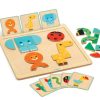 Baby, Toddler & Preschool Toys Djeco | Djeco - Geobasic Wooden Magnetic Board