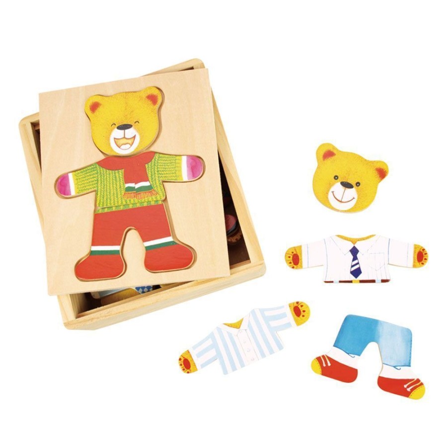 New Products Bigjigs Toys | Bigjigs - Mr Bear Puzzle