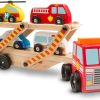 Cars, Trains & Vehicles Melissa & Doug | Melissa & Doug - Emergency Vehicle Carrier