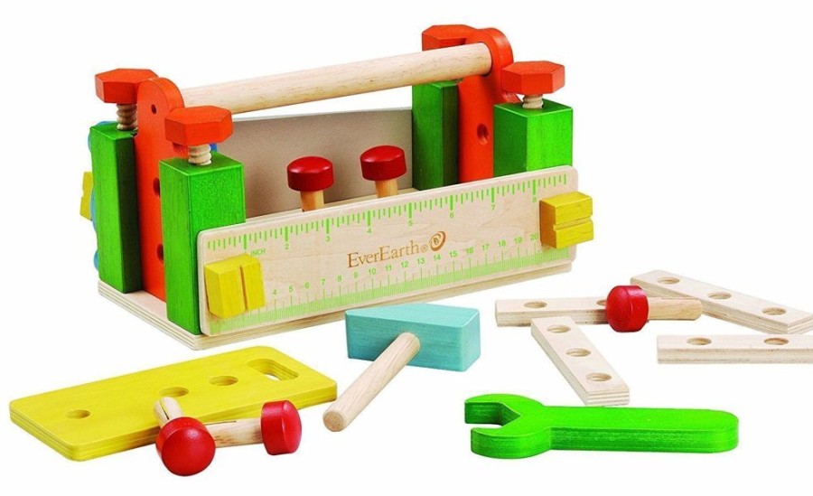 Imaginative Play EverEarth | Everearth - Tool Box Workbench