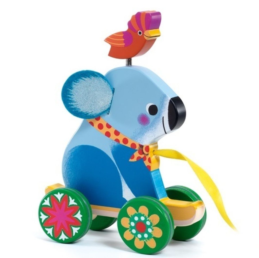 New Products Djeco | Djeco - Otto Koala Pull Along