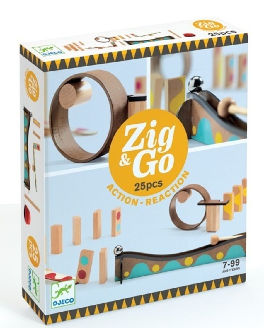 Construction Toys Djeco | Djeco - Zig & Go Dring 25Pc