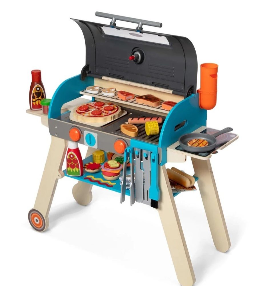 Imaginative Play Melissa & Doug | Melissa & Doug - Deluxe Grill & Pizza Oven Play Set