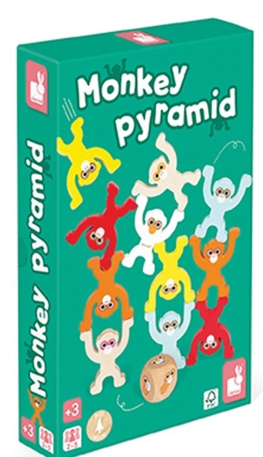 Games Janod | Janod - Monkey Pyramid