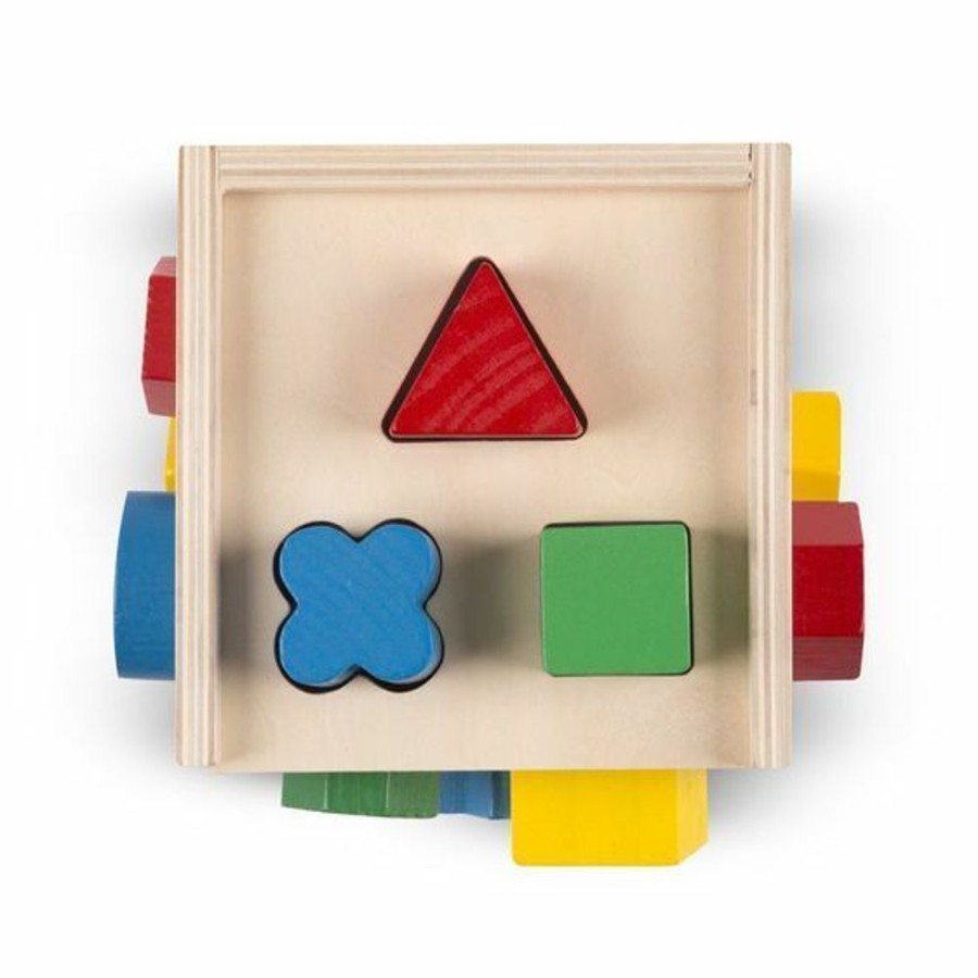 Baby, Toddler & Preschool Toys Melissa & Doug | Melissa & Doug - Shape Sorting Cube